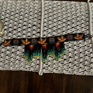 Colorful Beaded Choker Necklace